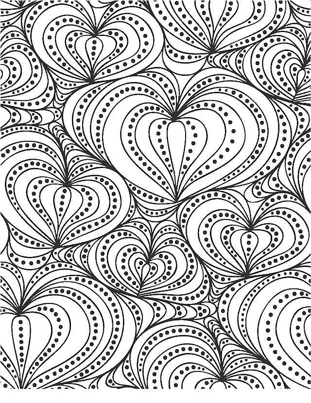 Coloring Beautiful pattern. Category patterns. Tags:  Patterns, geometric.