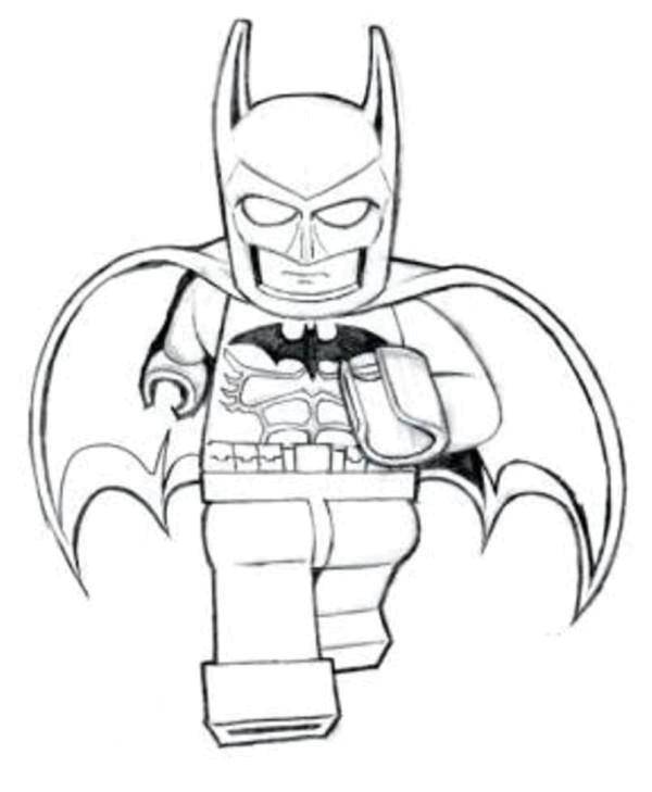 Coloring Batman from LEGO. Category LEGO. Tags:  Designer, LEGO, Batman.