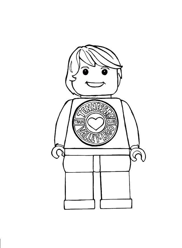 Coloring LEGO. Category LEGO. Tags:  Designer, LEGO.