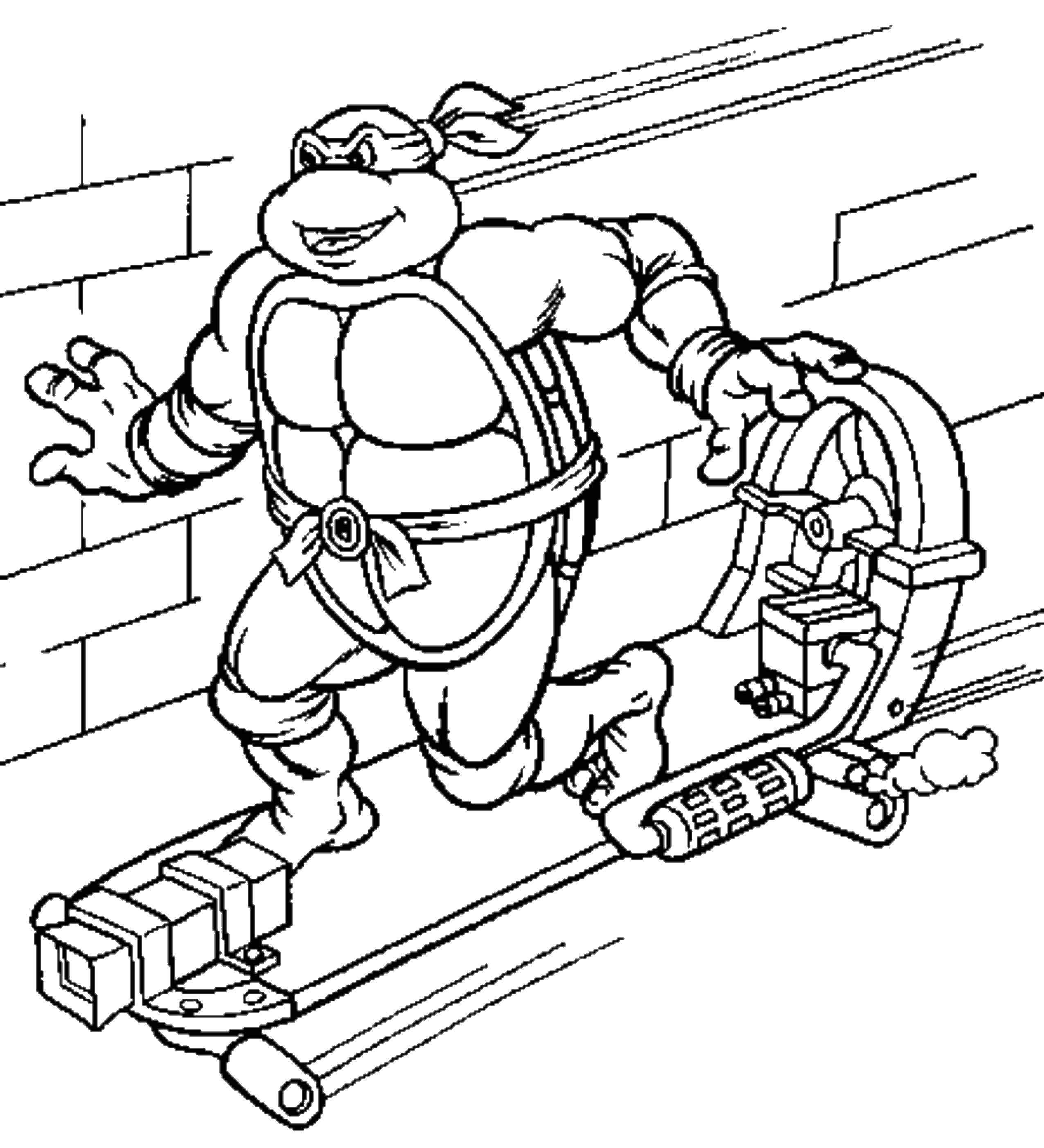 Coloring Ninja turtle. Category teenage mutant ninja turtles. Tags:  Comics, Teenage Mutant Ninja Turtles.