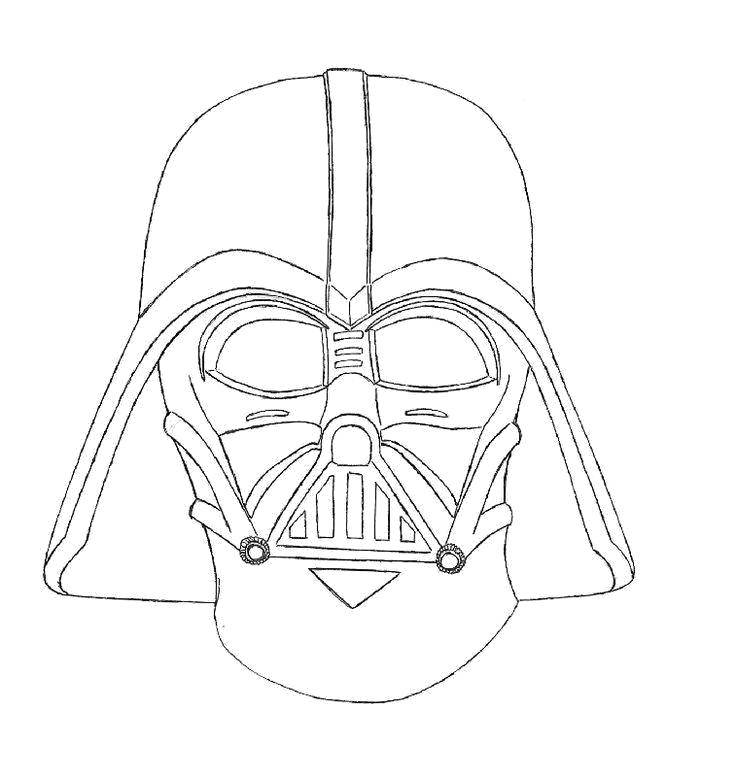 Coloring Darth Vader from star wars. Category movie. Tags:  Star Wars .