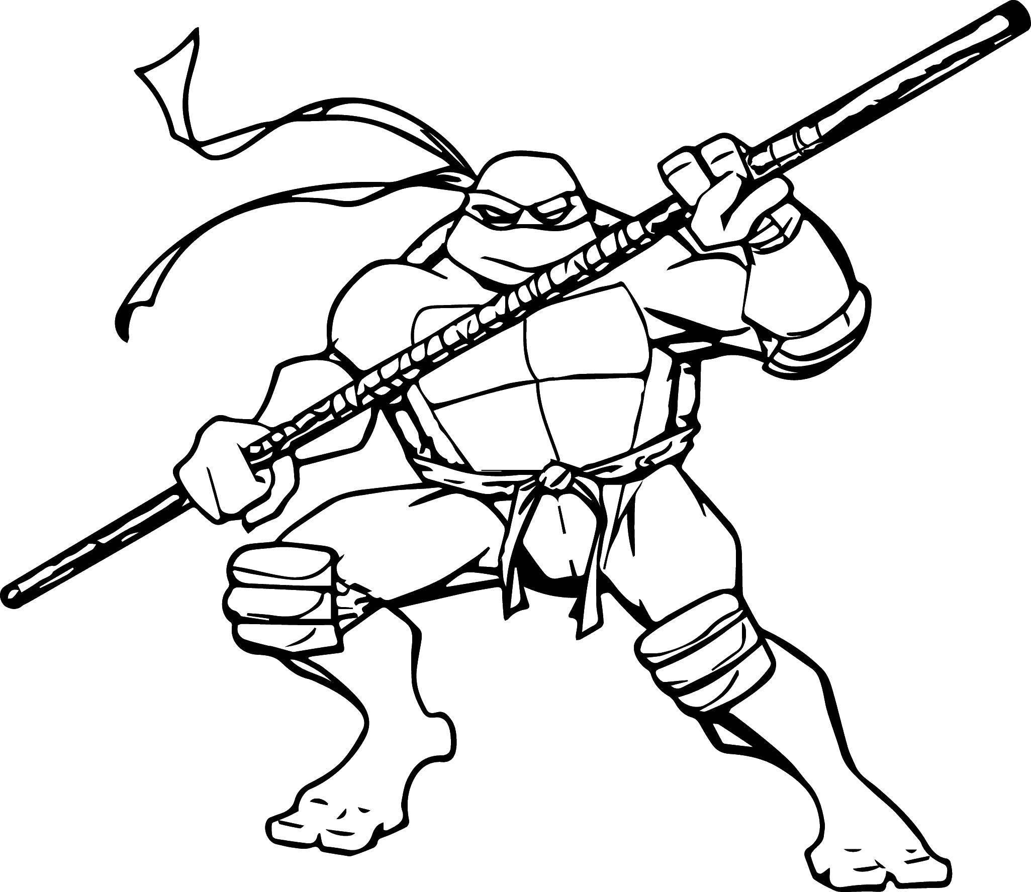 Coloring Ninja turtle weapons. Category teenage mutant ninja turtles. Tags:  cartoon ninja turtles.