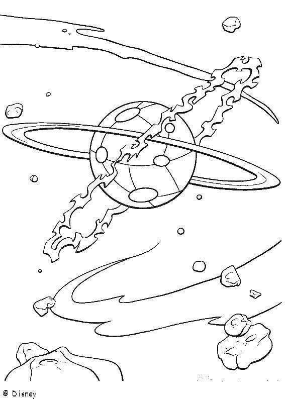 Coloring Planet. Category space. Tags:  space, planets.