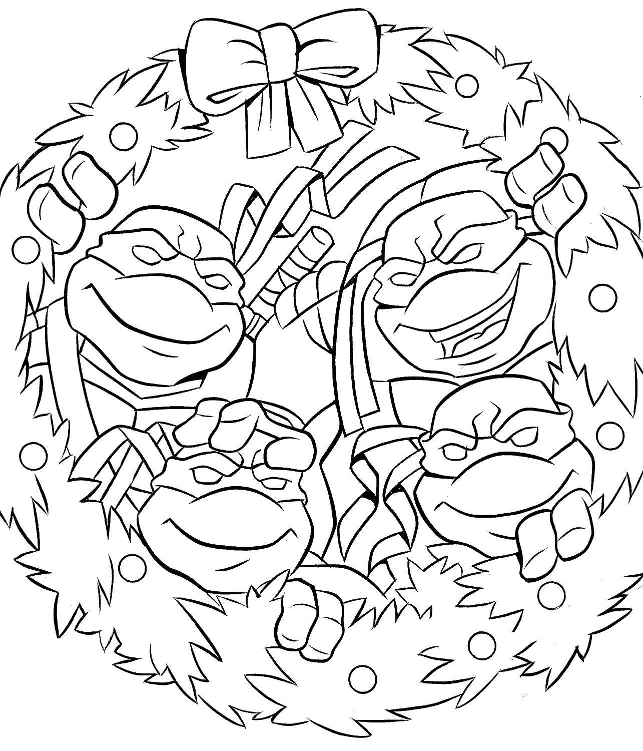 Coloring Teenage mutant ninja turtles. Category teenage mutant ninja turtles. Tags:  teenage mutant ninja turtles.