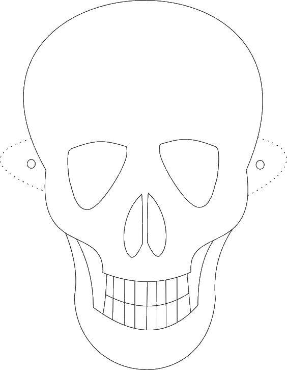 Coloring Skull. Category Skull. Tags:  skull.