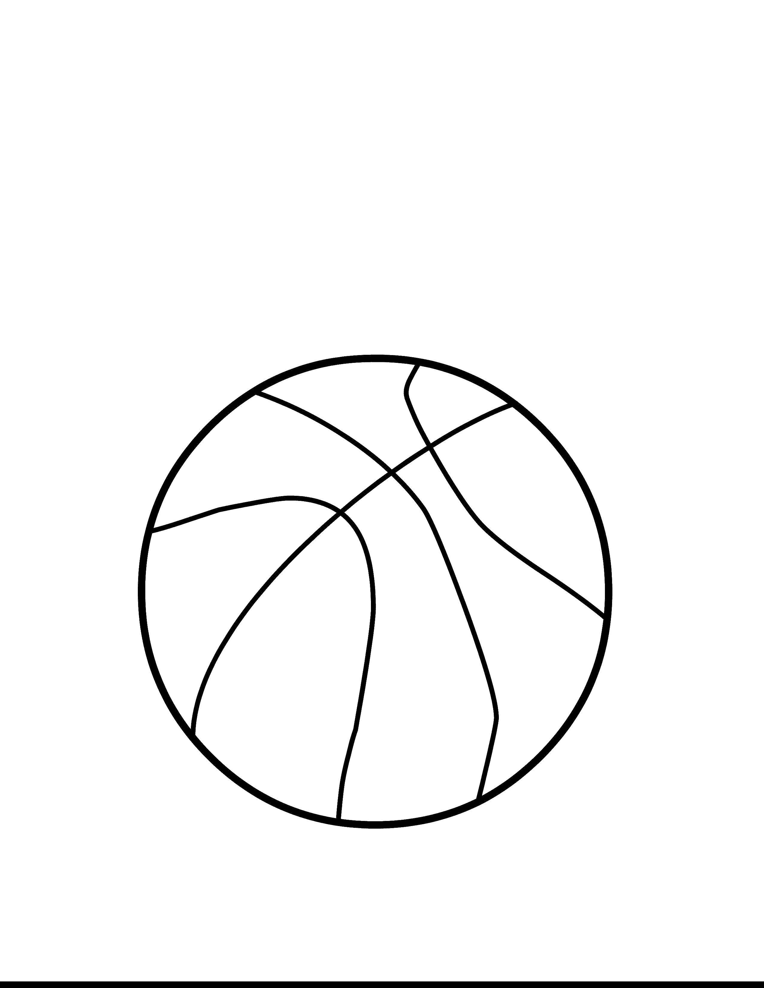 Название: Раскраска Баскетбольный мяч. Категория: Спорт. Теги: спорт, баскетбольный мяч.