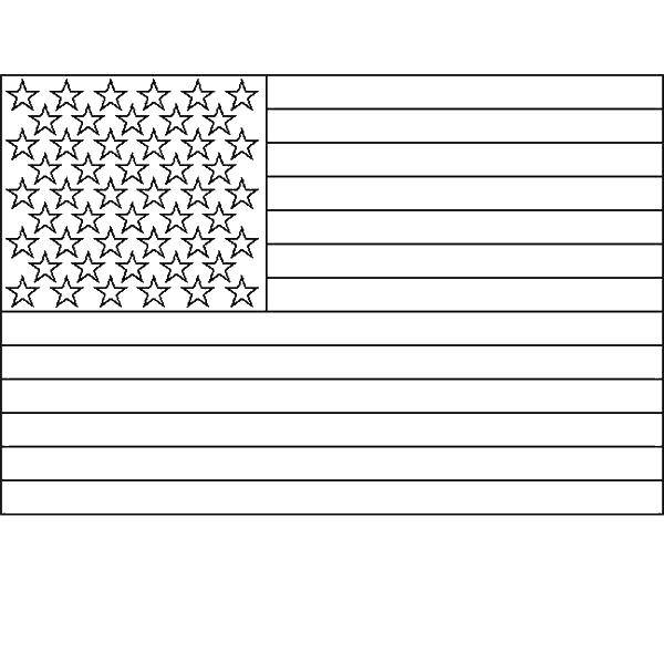 Розмальовки  Прапор сша. Завантажити розмальовку прапор США, Америка.  Роздрукувати ,США,