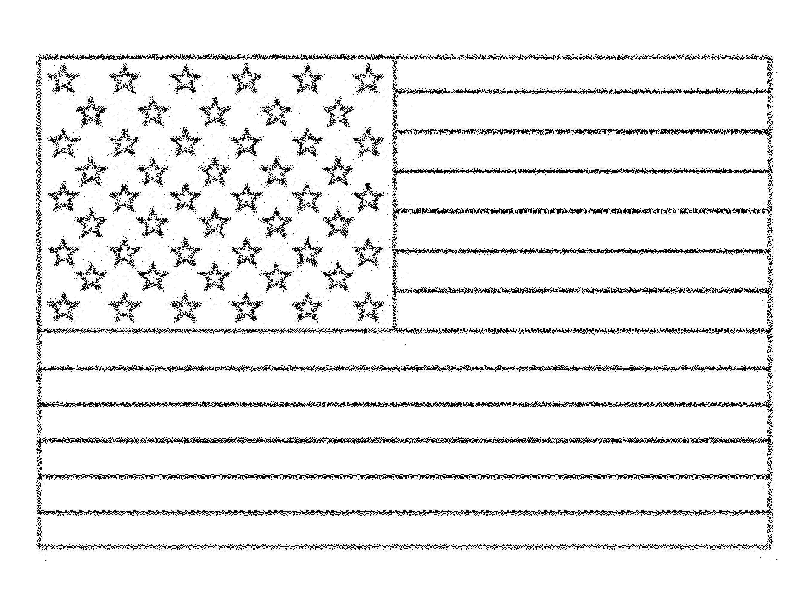 Coloring USA flag. Category USA . Tags:  USA, America, flag.