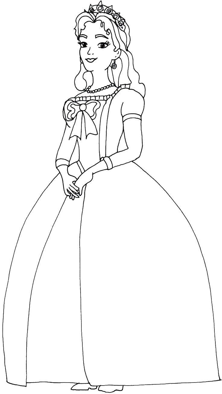 Coloring Queen Quinceanera dresses. Category The Queen. Tags:  Queen, dress.