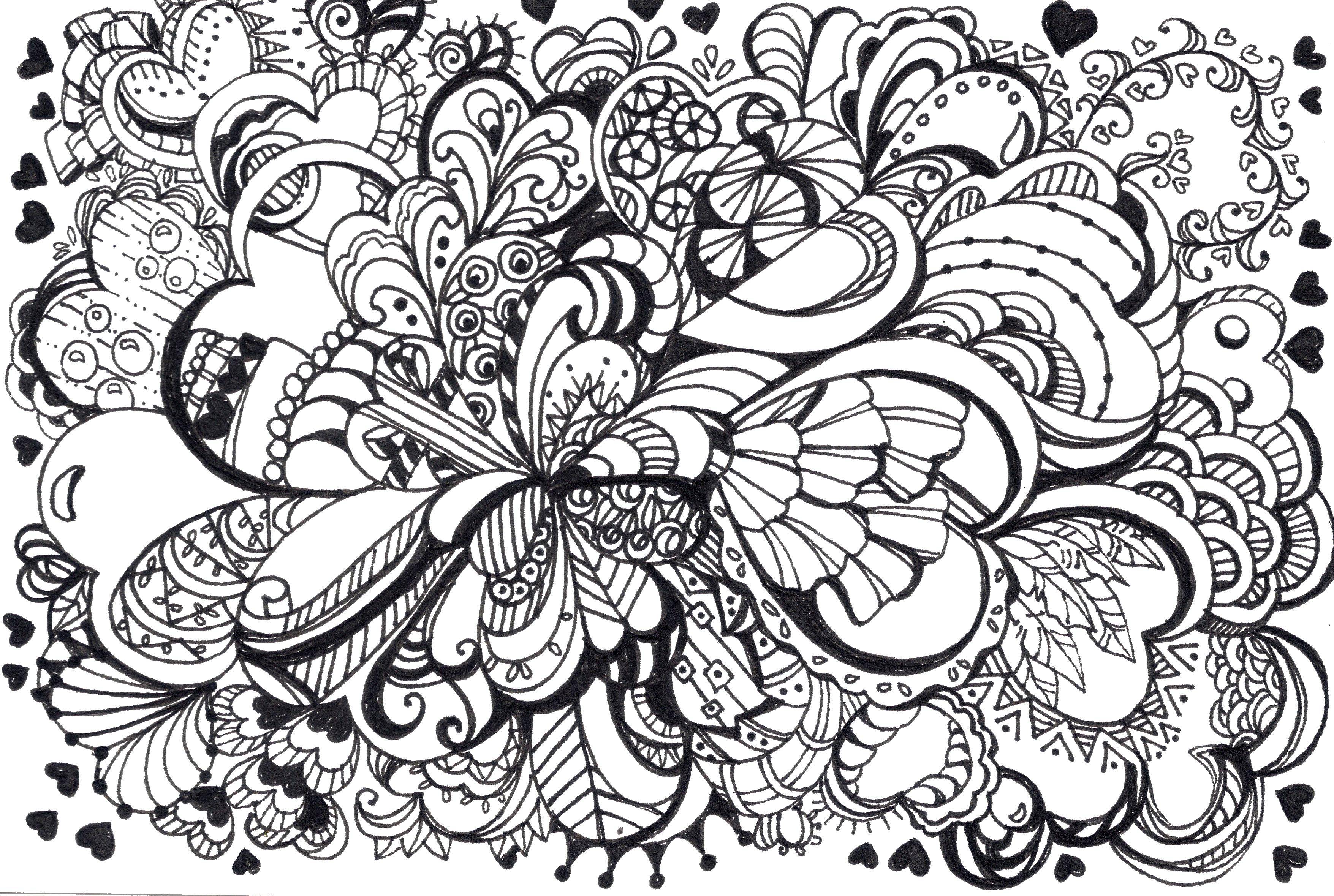 Название: Раскраска Сложный узор с мелкими деталями. Категория: Антистресс. Теги: Узоры, цветок.