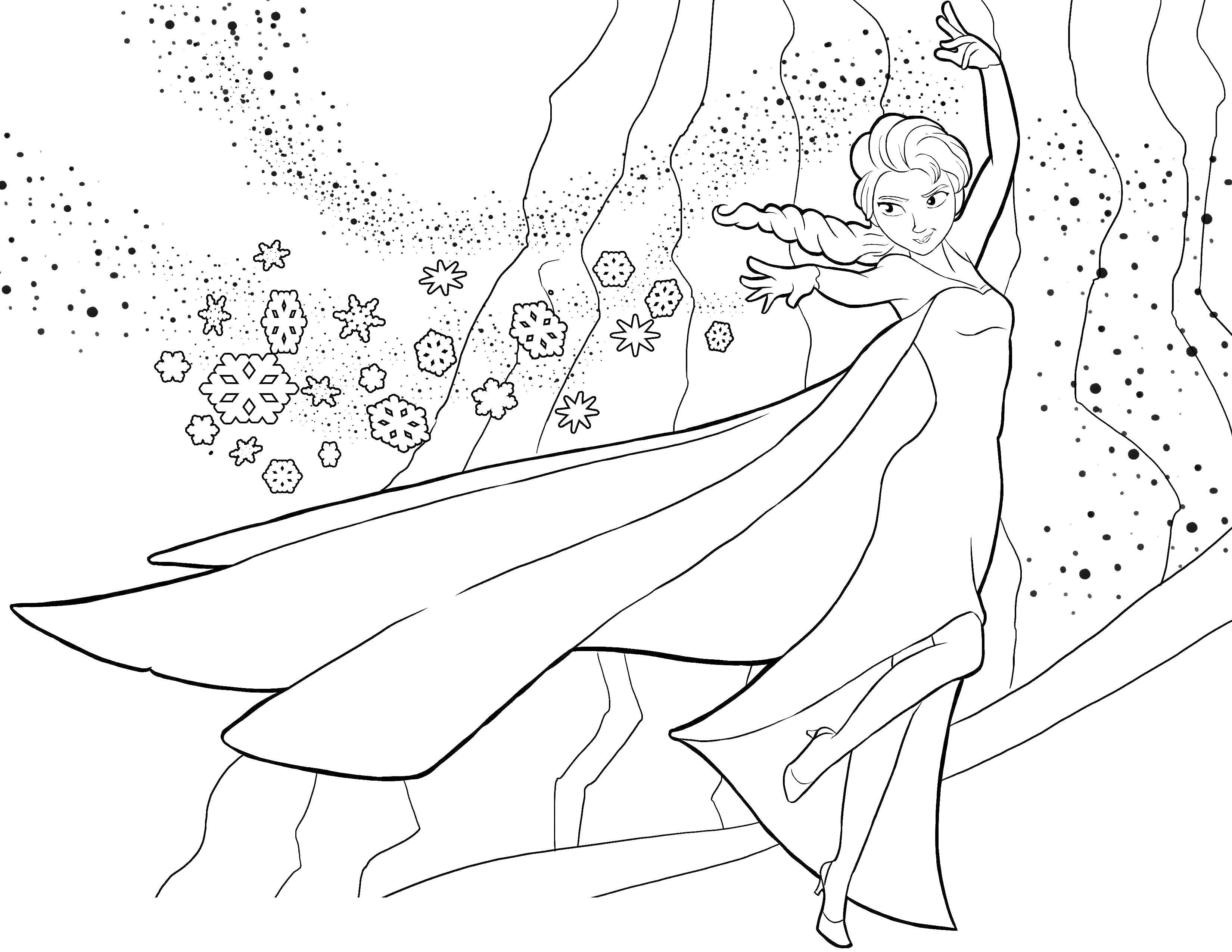Coloring Elsa. Category Princess. Tags:  Princess , fairytale, Elsa.