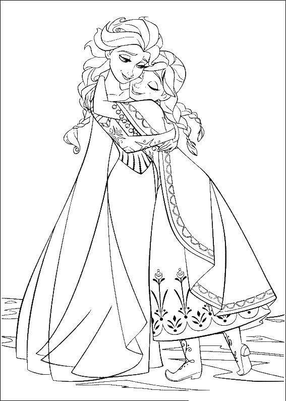 Coloring The Royal family. Category The Queen. Tags:  Queen, Princess, family.