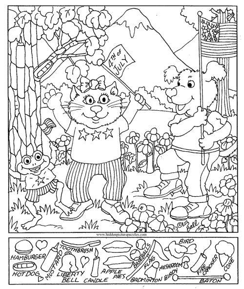 Coloring Find the objects from the bottom in the picture. Category Find items. Tags:  Hidden object.