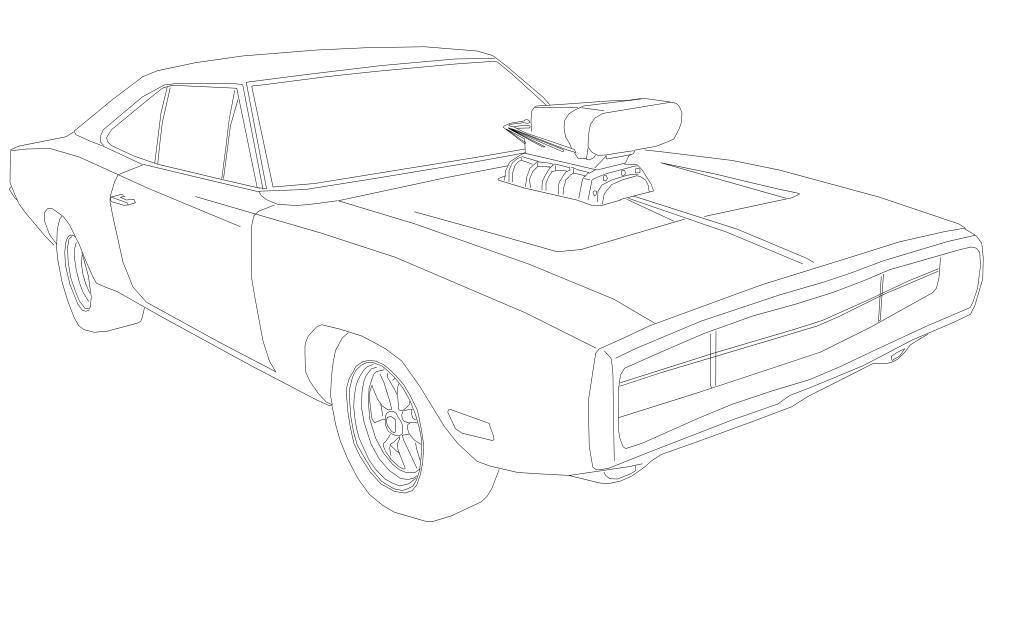 69 dodge charger coloring pages
