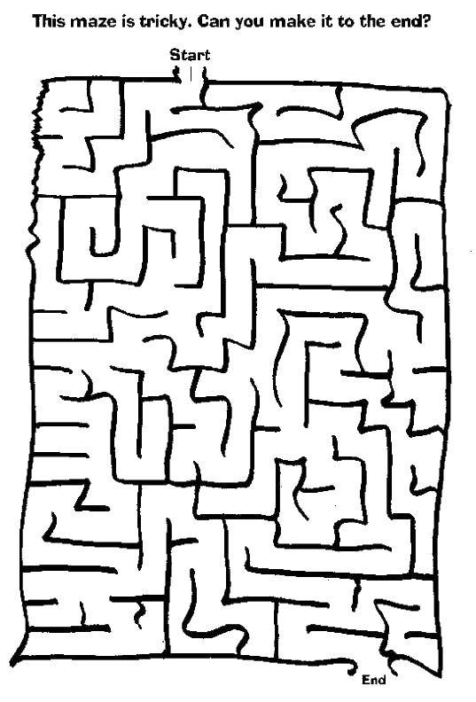 Coloring Maze. Category Mazes. Tags:  maze, mazes.