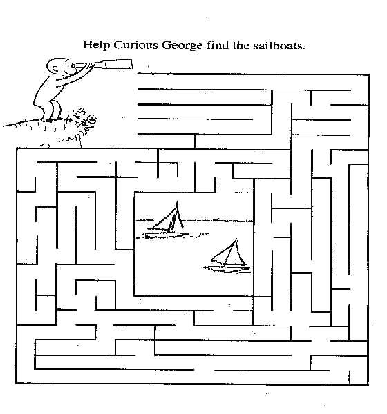 Coloring Help me find the ships. Category Mazes. Tags:  Maze, logic.