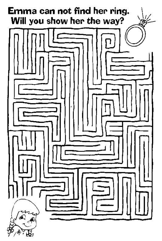 Coloring Maze. Category Mazes. Tags:  maze, mazes.