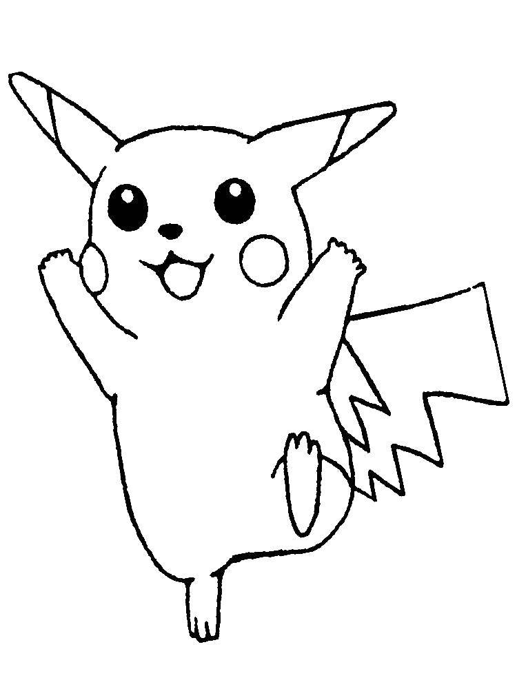 Coloring Pikachu. Category Pokemon. Tags:  Pikachu, pokemon.
