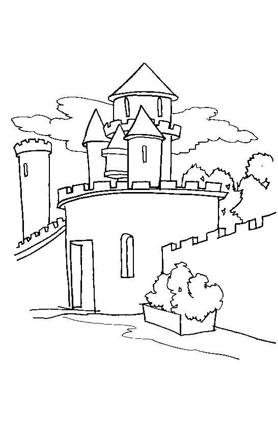Coloring Castle. Category home. Tags:  lock.