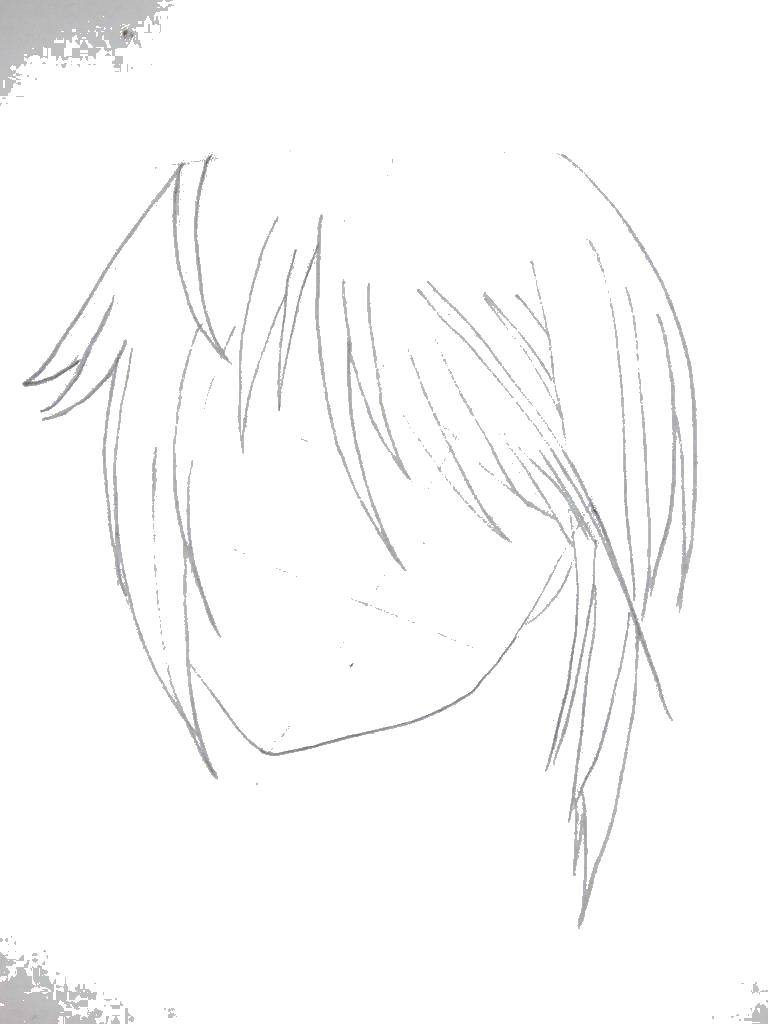 Coloring Draw anime face. Category anime Chara keepers. Tags:  anime, drawing, body, face.