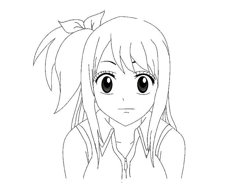 85  Anime Face Coloring Pages  Free