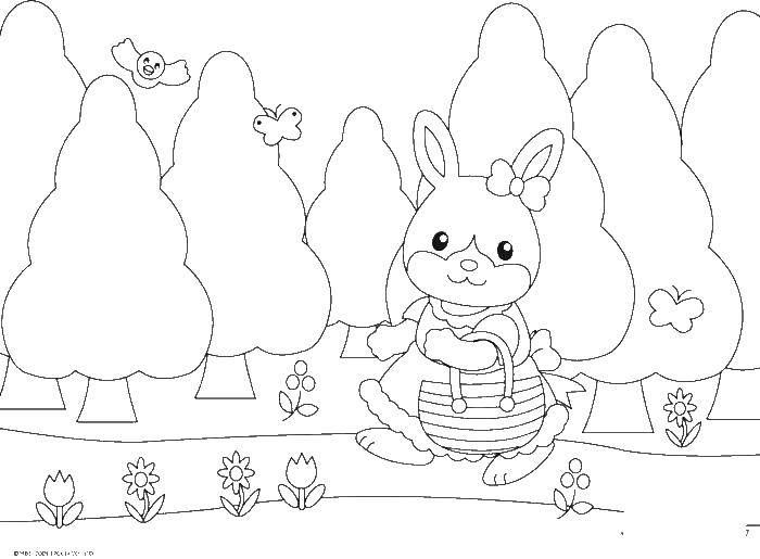 Coloring The Bunny purse is the path. Category Animals. Tags:  Bunny.