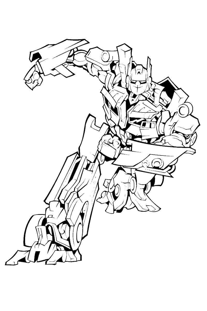 Coloring Transformer. Category transformers. Tags:  Transformers.