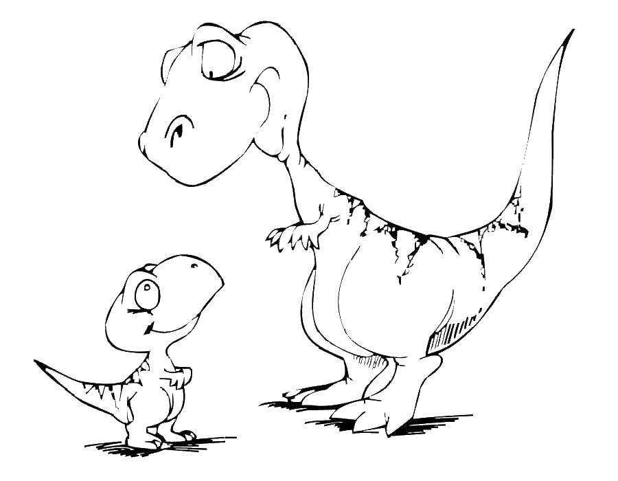 Название: Раскраска Динозавры. Категория: динозавр. Теги: Динозавр.