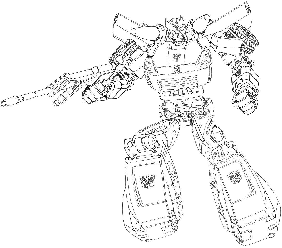 Coloring Transformer. Category transformers. Tags:  transformers, Autobot.
