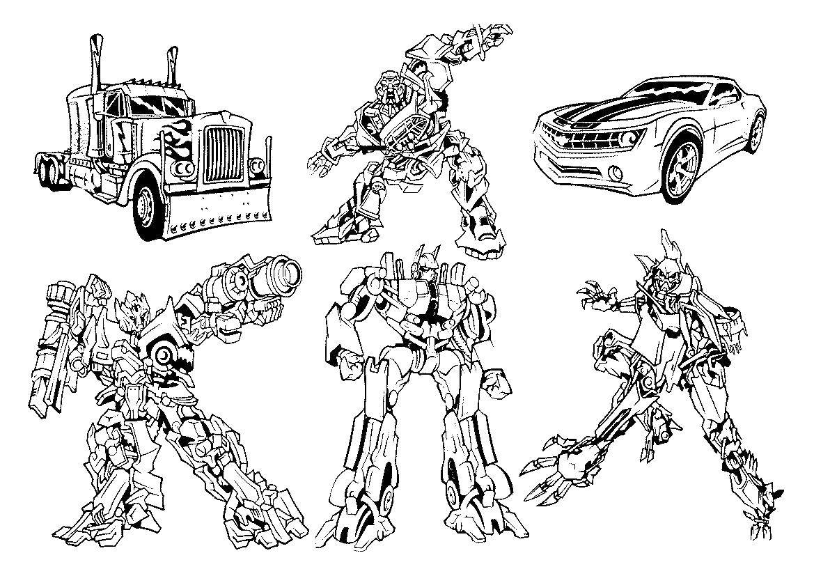 Coloring Transformers and Decepticons. Category transformers. Tags:  Decepticons, transformers.