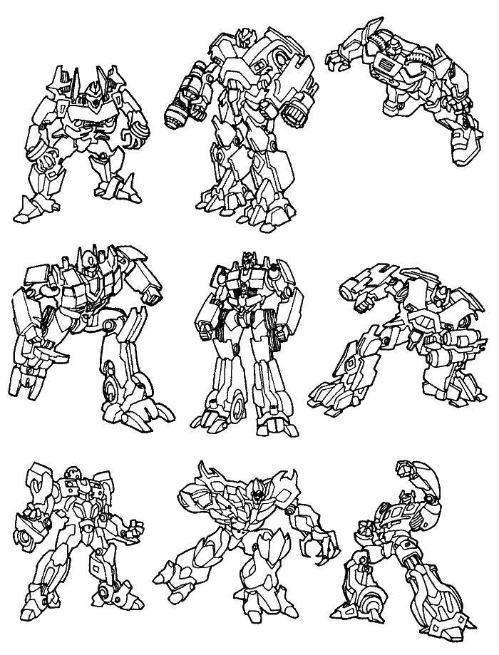 Coloring Transformers and Decepticons. Category transformers. Tags:  transformers, Autobot.