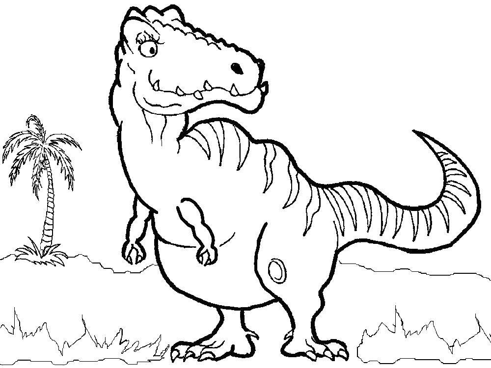 Название: Раскраска Динозавр. Категория: динозавр. Теги: Динозавр.