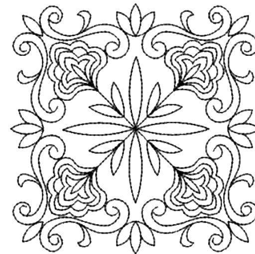 Coloring Patterns. Category vintage frame for text. Tags:  design.