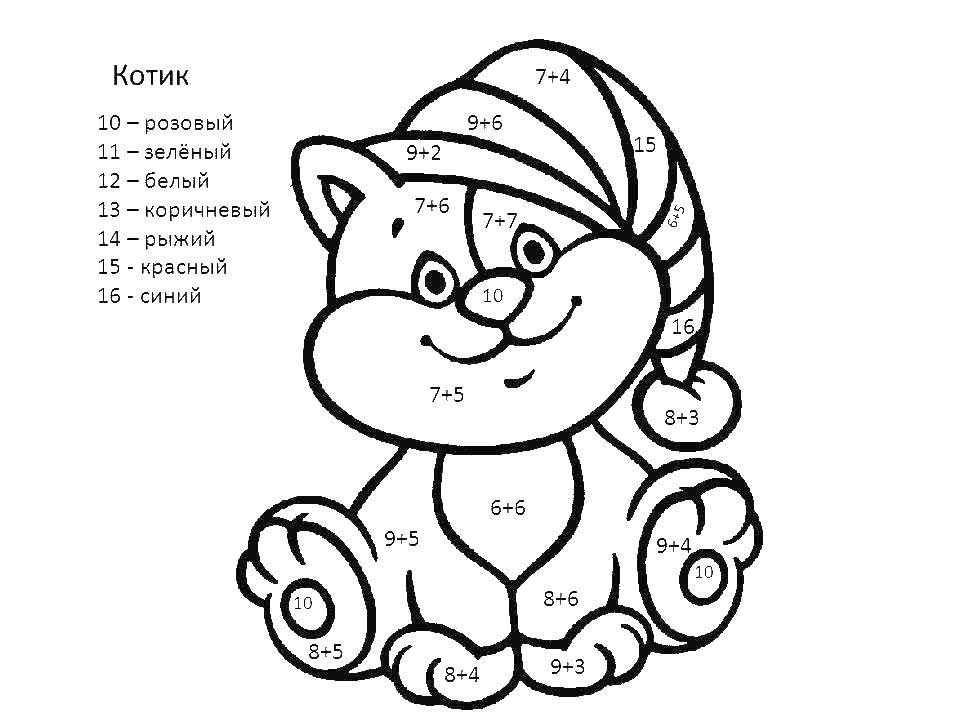 Coloring Cat in the hat. Category Animals. Tags:  cat.