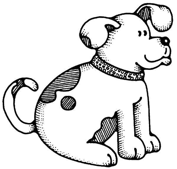 Coloring Dog. Category the dog. Tags:  the dog.