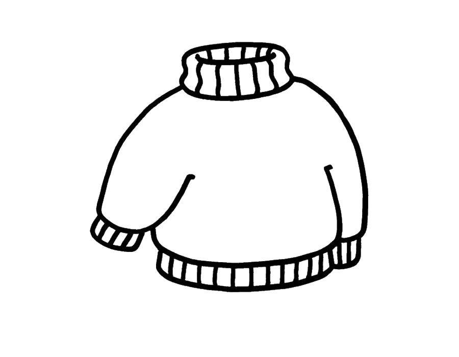 Coloring Sweater. Category Clothing. Tags:  garment, sweater.