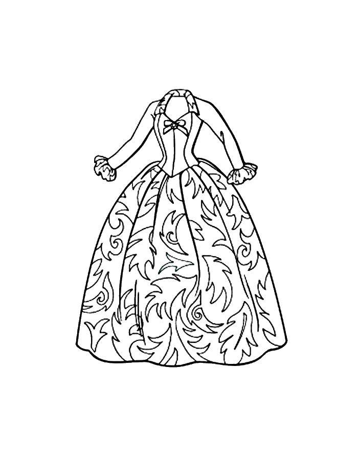 Coloring Quinceanera dresses. Category Clothing. Tags:  dress dress for girls.