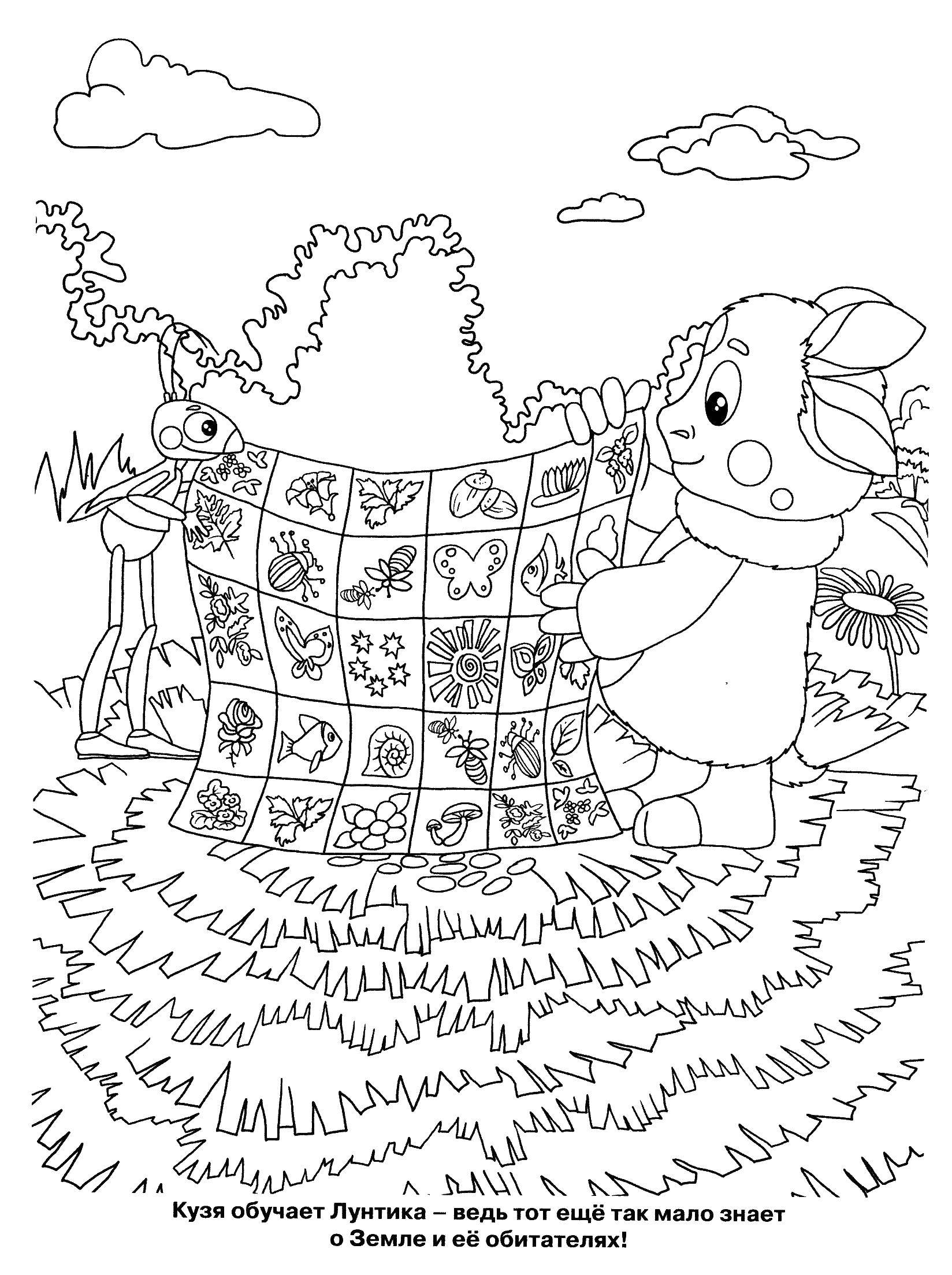 Coloring Kuzma Luntik teaches. Category The game and have fun. Tags:  Lunatic, Pretty, Kuzma.