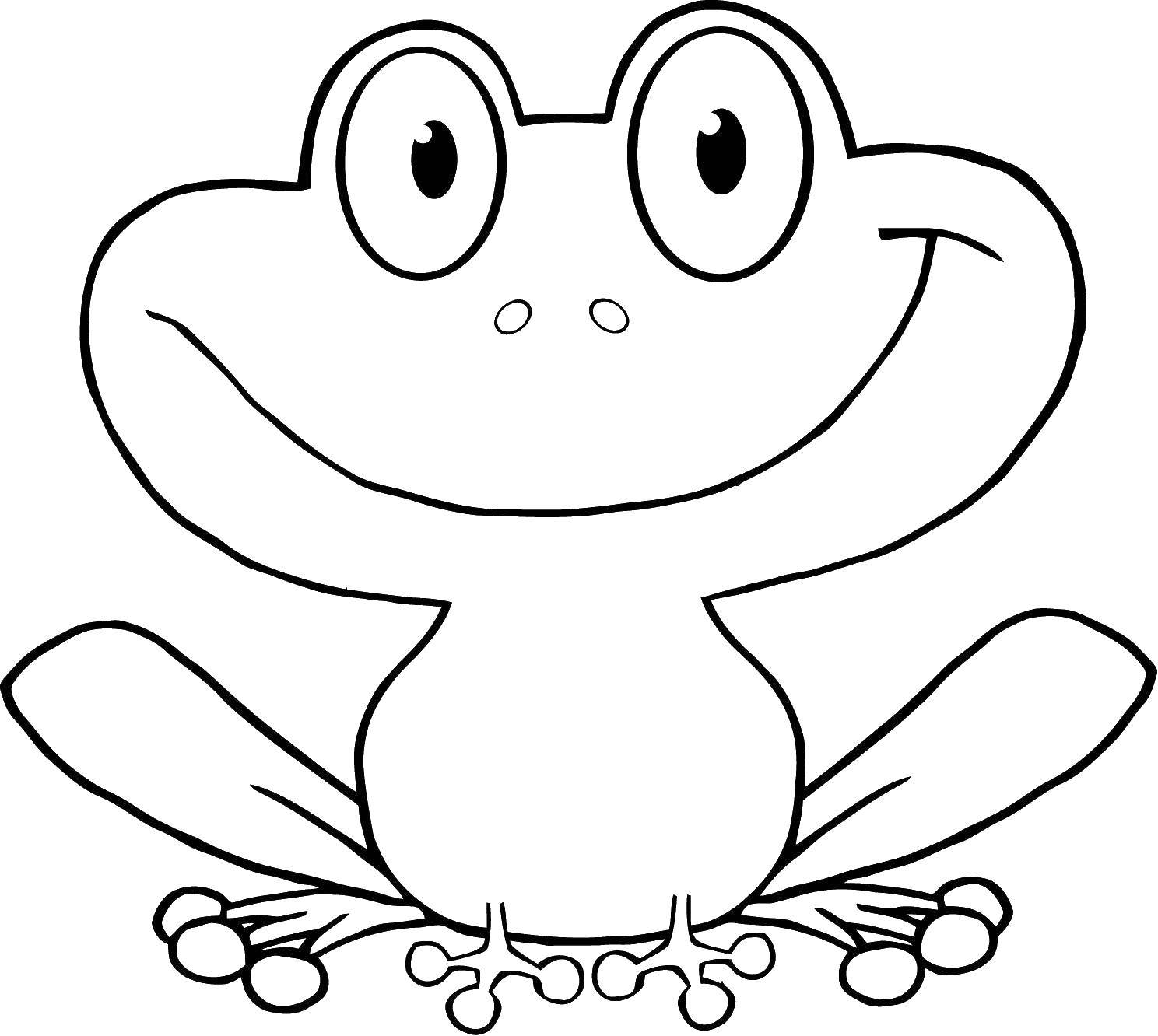 Coloring Frog. Category the frog. Tags:  the frog.