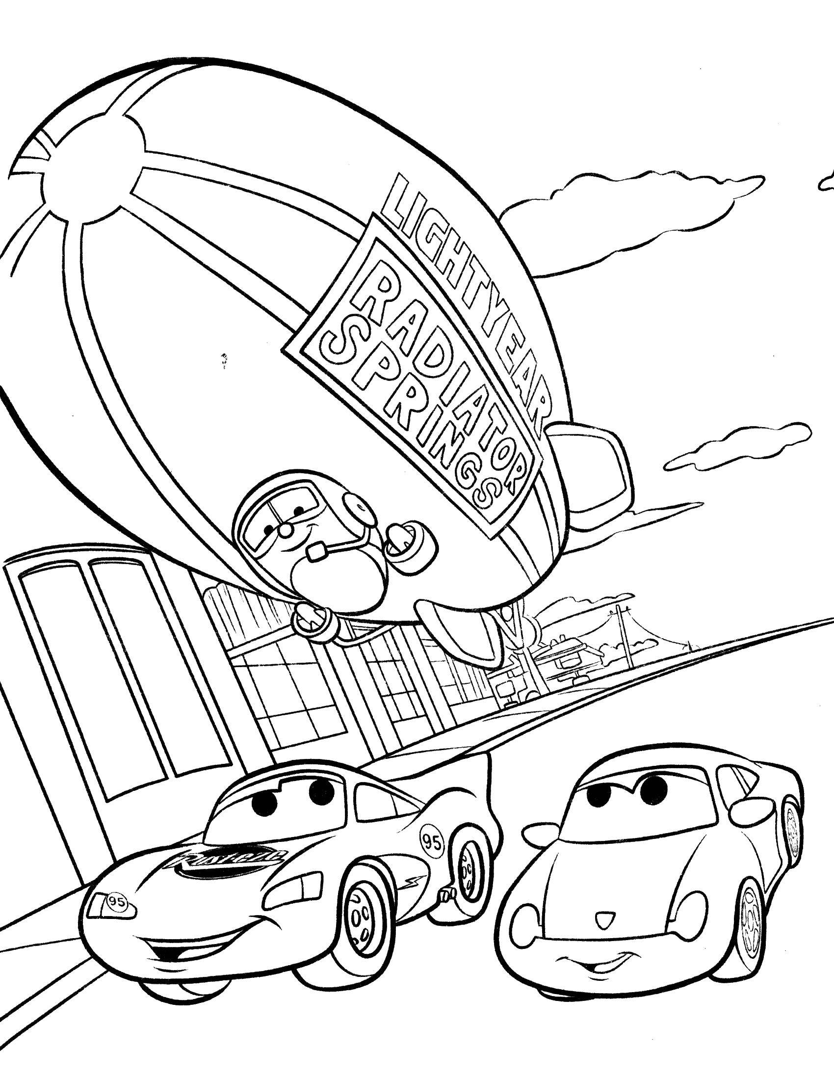 Coloring Cartoon. Category machine . Tags:  Transport, car.