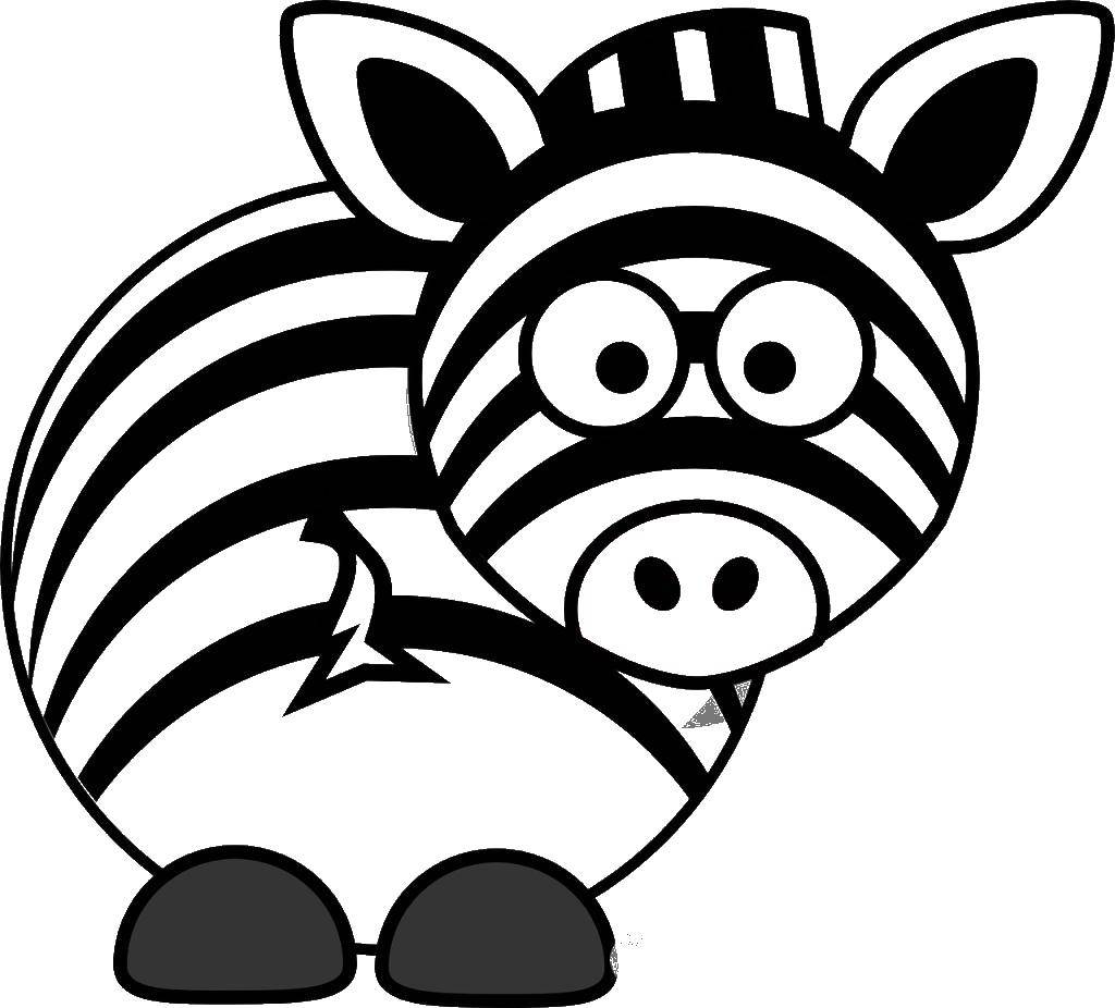 Coloring Zebra. Category Zebra . Tags:  Zebra .