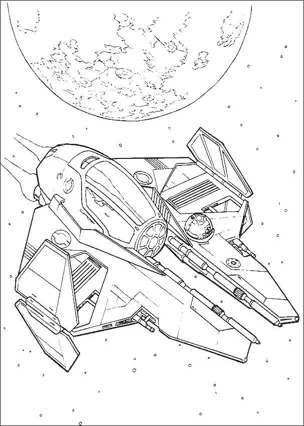 Coloring Spaceships. Category spaceships. Tags:  spaceships.