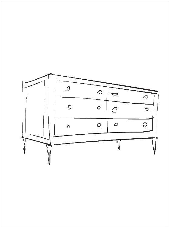 Coloring Chest. Category Wardrobe. Tags:  Furniture.
