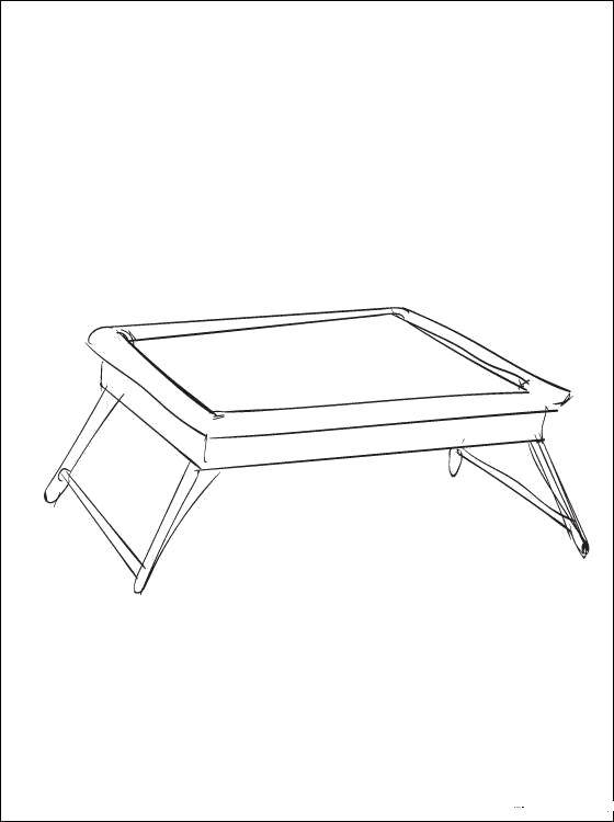 Название: Раскраска Раскладной стол. Категория: Стол. Теги: Мебель, стол, стул.