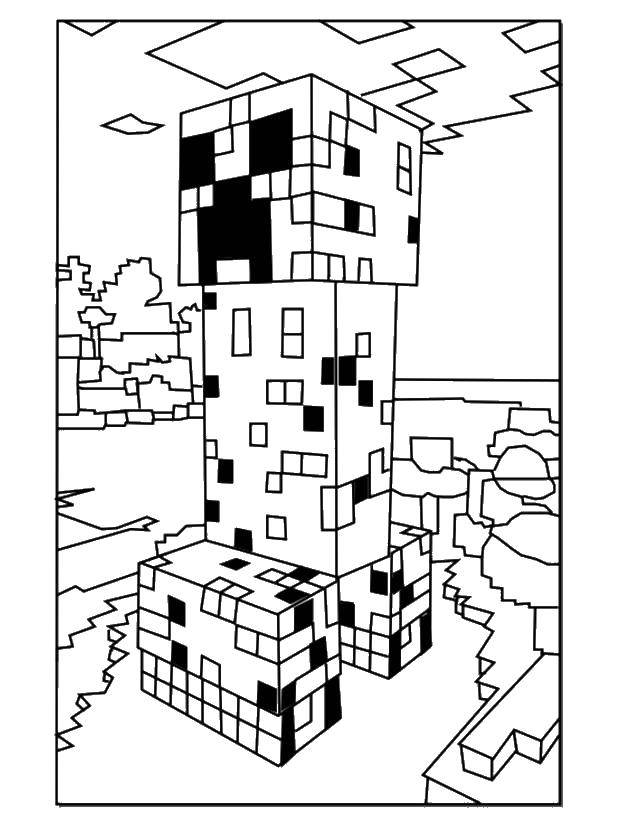 4800 Minecraft Coloring Pages Online  Best HD