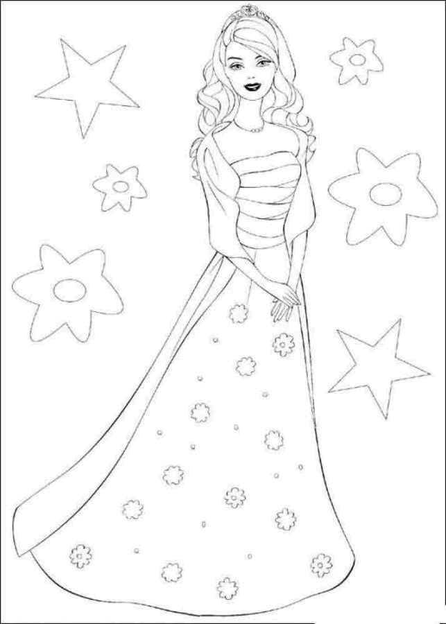 Coloring Princess. Category Princess. Tags:  Princess , girl, dress.