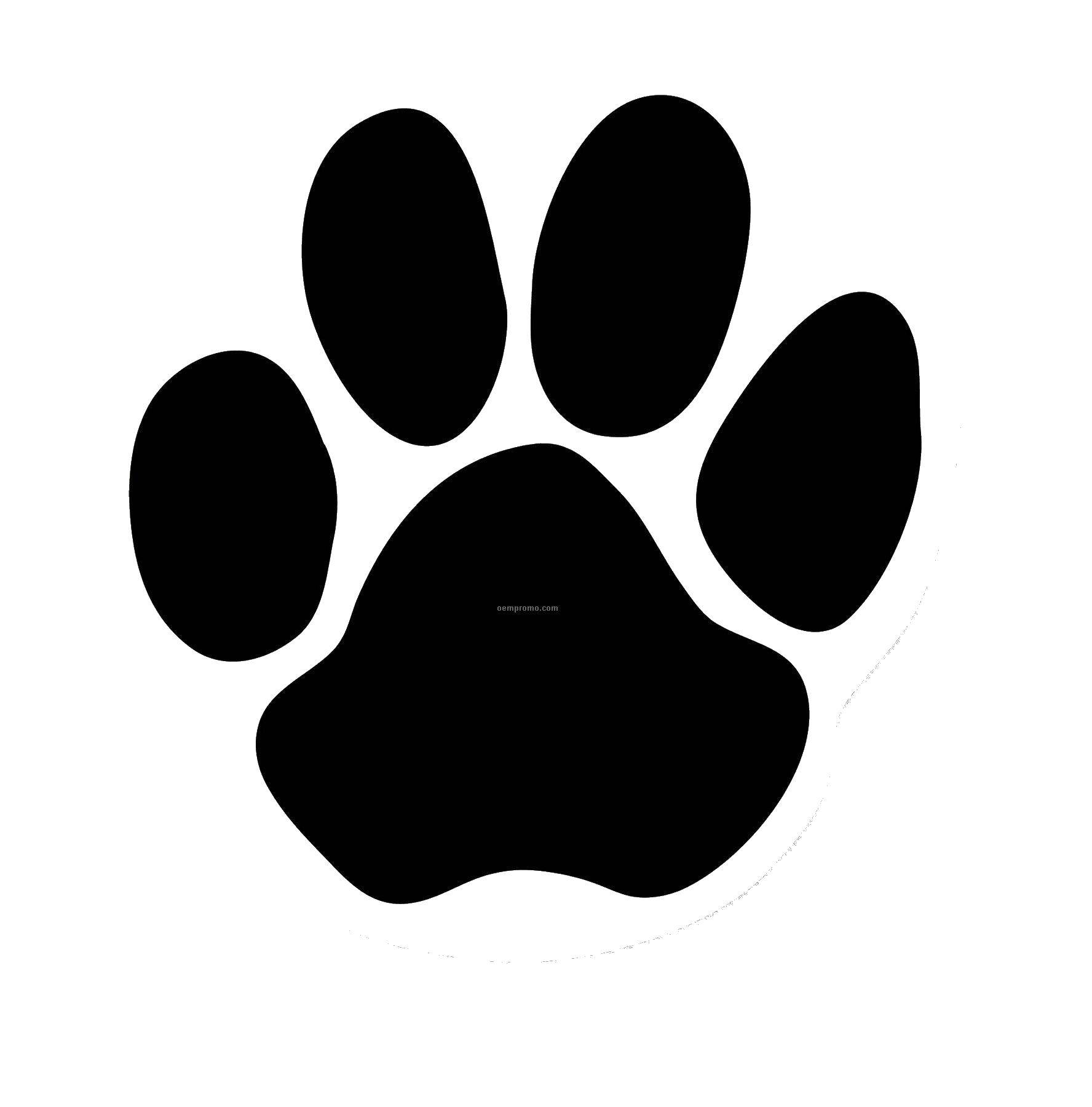 Coloring Trail dog. Category Animal tracks. Tags:  footprints, animals, dog.