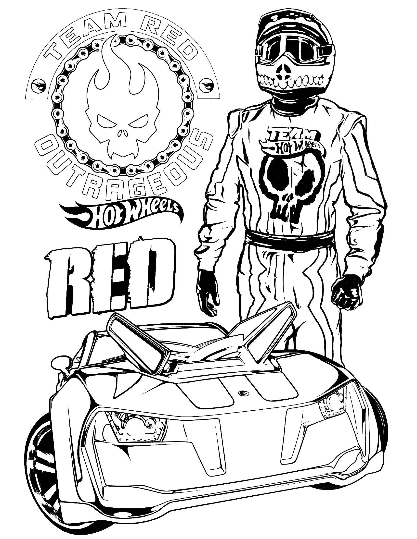 Coloring Racer. Category machine . Tags:  car, racer, race.