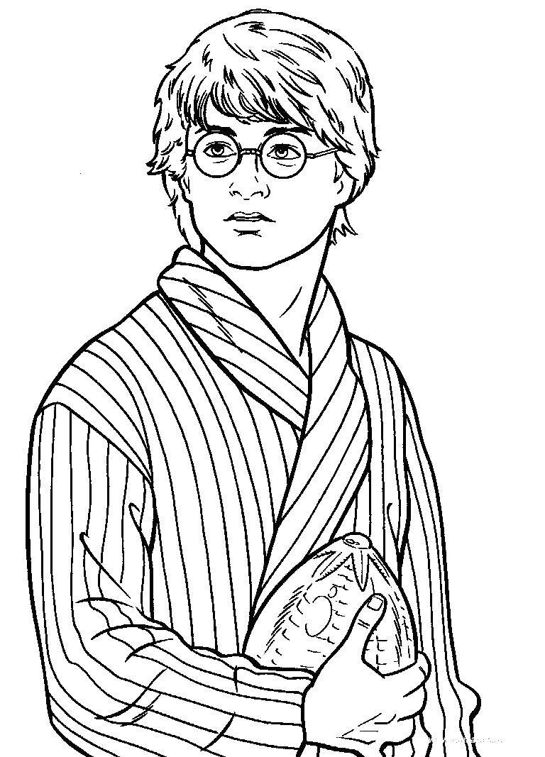 Coloring Harry Potter. Category Harry Potter. Tags:  movies, Harry Potter, magic.