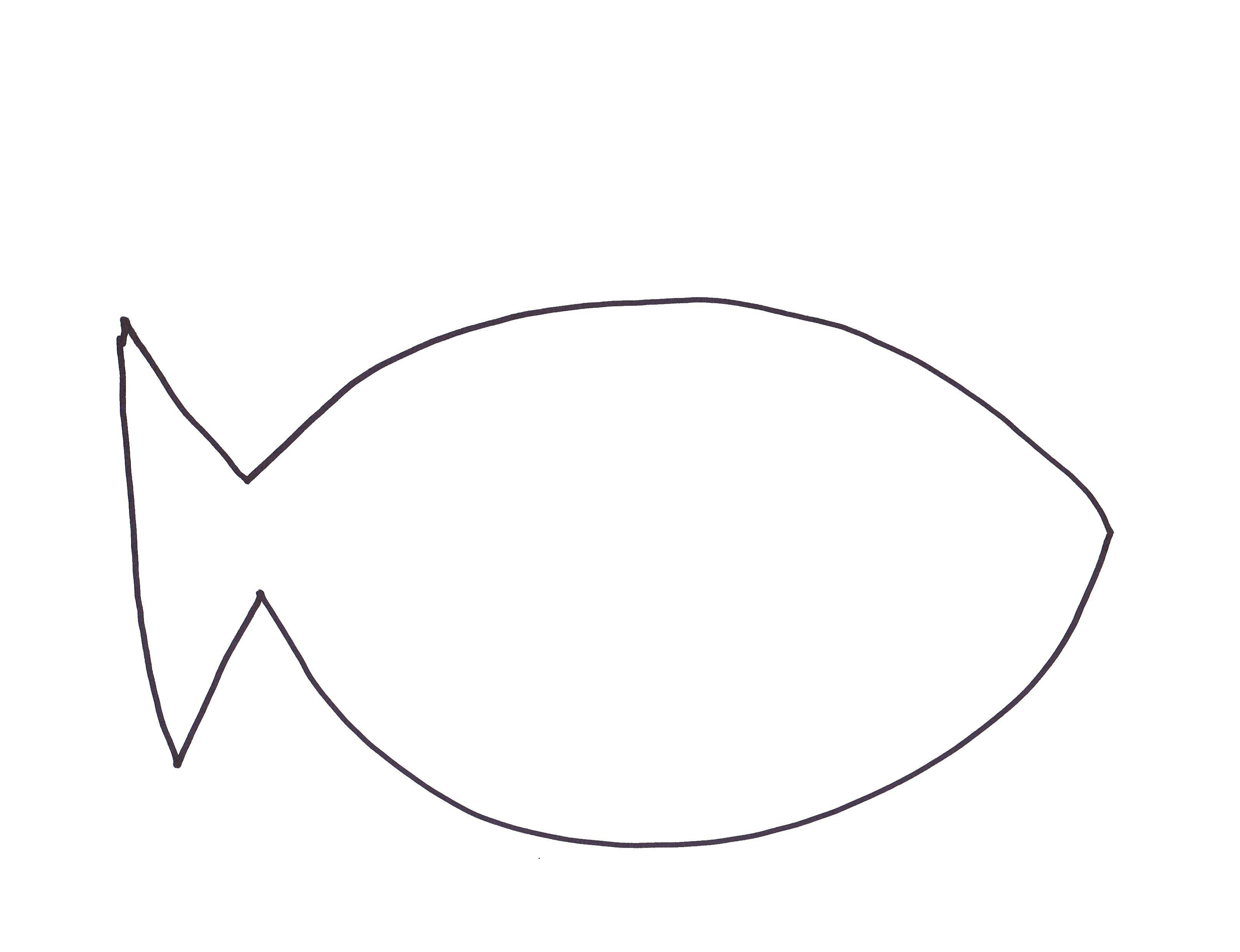 Название: Раскраска Контур рыбки. Категория: Контуры рыбы для вырезания. Теги: контуры, рыбка.